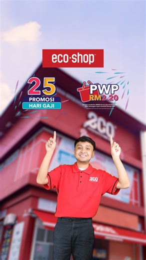 432K views · 767 reactions |  25 Promosi Hari Gaji kini di Eco-Shop!...