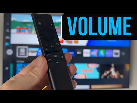 How to Control the Volume on Samsung TV | Smart TV 2024