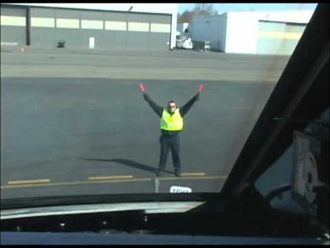 Ramp Marshal Hand Signals