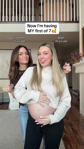 married 🤝 pregnant in the same month @Jessica Enslow #firsttimemom #2026baby #momtok #pregnant #momanddaughter