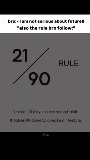 21 Days to Build a Habit. 90 Days to Change Your Life. 🔥 #shorts