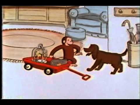 Curious George Walks the Pets (Old Cartoon 1980s)