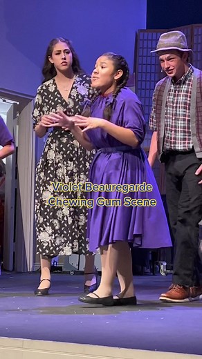 #willywonka #violetbeauregarde #charlieandchocolatefactory #theatrekid #theatrekids #fyp