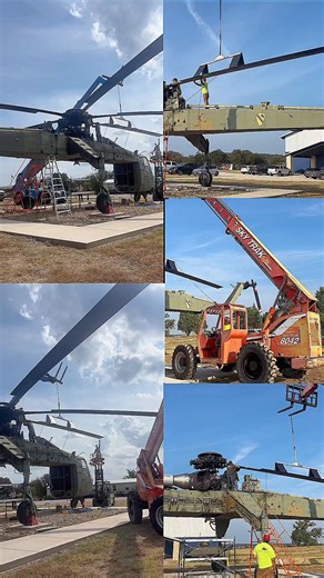 Museum Happenings! CH-54 Skycrane #18409 Bit by bit, her blades are coming together! 🔧✈️ Each one measures about 32 feet long and weighs around 250–300 pounds—and there are six of them on this incredible sky crane! Talk about some serious lift power! 👉 Donate & Explore more at: https://www.nationalvnwarmuseum.org/ 📅 Open Wednesday–Sunday | 9AM–5PM 📸 Snap a photo during your visit and don’t forget to tag us! | National Vietnam War Museum