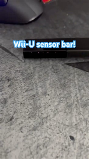 Wii-U Sensor Bar in Quest 2 Passthrough! #quest2 #quest #passthrough #wiiu #wii