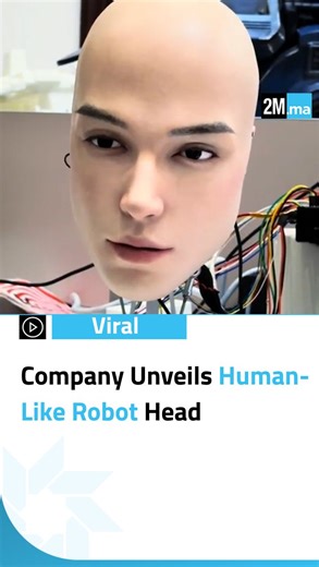 Company AheadForm unveils Origin M1 ‘Head,’ a lifelike face robot with 25 micro motors for realistic expressions, blinking, and eye movements. "Built-in cameras and audio systems enable real-time interaction, making it ideal for AI research, human–robot studies, and interactive displays.", the company said. #Robot #AI #2menglish | 2M.ma