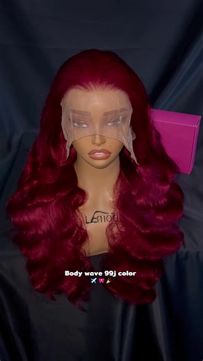 Burgundy Body Wave Wig - 99J Color | Lemoda Hair