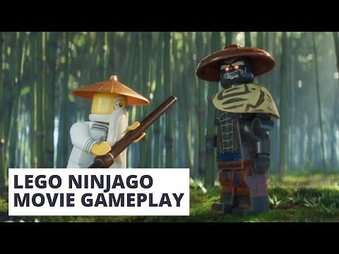 Lego Ninjago Movie Video Game Master Wu + Lloyd vs Lord Garmadon Gameplay