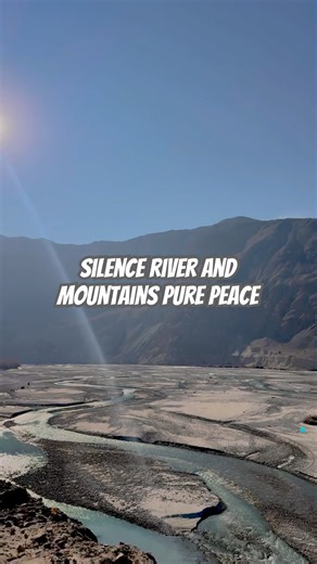 Silence, River & Mountains – Pure Peace This View Took My Breath Away #NatureView#MountainValley
