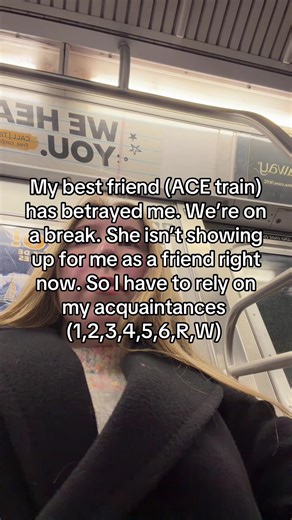 Can someone tell the ACE trains to come back to Fulton street, I miss her #fyp #nyc #subway #foryoupage #city