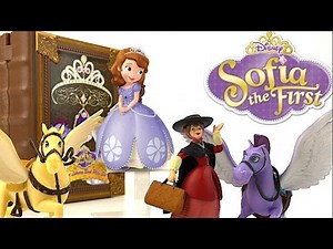 SOFIA THE FIRST SECRET LIBRARY BOOK PLAYSET WITH MINIMUS & ELECTRA AUNT TILL FIGURE - DISNEY JUNIOR