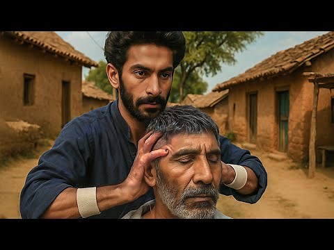 Old Man Beard Shaving by Best Barber 80 yrs Old Barber Amazing Makeover