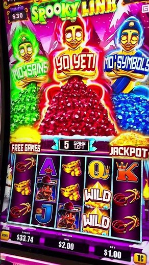 tiny bonus on yo yeti slot machine