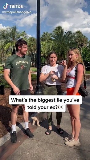 What’s the biggest lie you’ve told your ex??