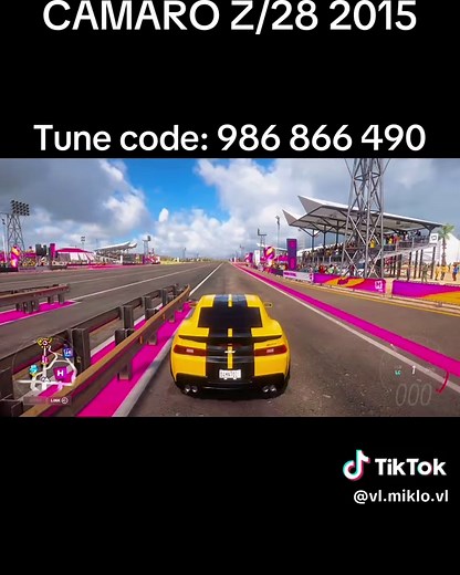 Camaro Z/28 Forza Tune 986 866 490