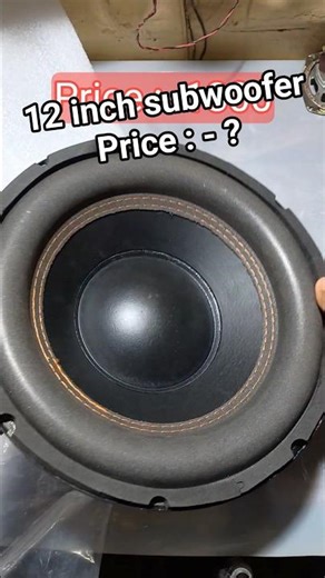 12 inch subwoofer unboxing and price | 400 watt RMS power subwoofer | #shorts #shots #viral #trend