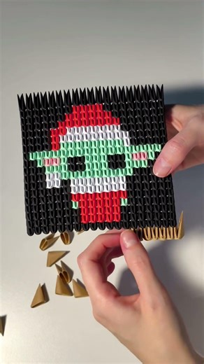 Baby Yoda origami ♥️