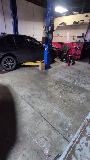 2011 BMW 528. Just did our synthetic oil change and replaced a lower control arm and two LED fog light bulbs.