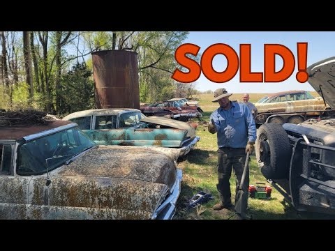 We Went CRAZY Buying Auction Car Bargains! Fords, Lincolns & 1959 Impala - Western Kansas Body Shop!