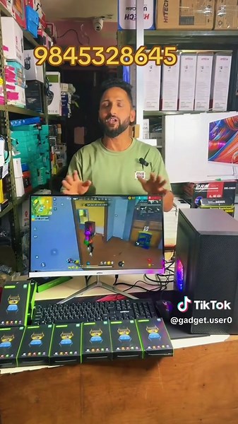 Gaming pc set 9845328645#gadgetuser #fypシ゚ #home #office #allovernepaldelivery #viralvideo #gamingpc #computer #monitor #pcgaming #pcsystem #wifi