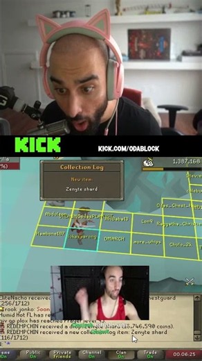 Odablock Obtains Zenyte Shard on HCIM UNDER 10KC?! 🫣😳😭