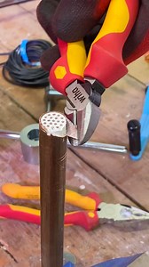 Hand made cable stripper #oldschool #electricalwork #micc | EFIXX