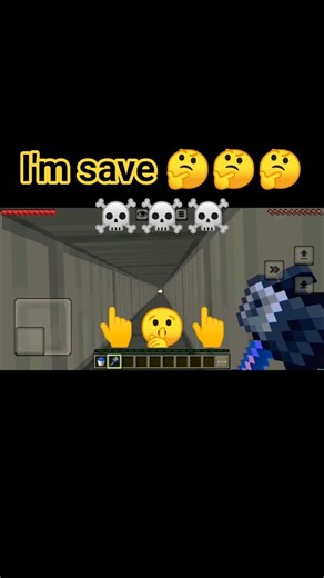 Minecraft gameplay in I am save🤔 video ☠️ | Minecraft | HG Gaming Boss