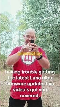 how to update your Insta 360 Luna ultra firmware when you’re not finding it in the app ￼￼