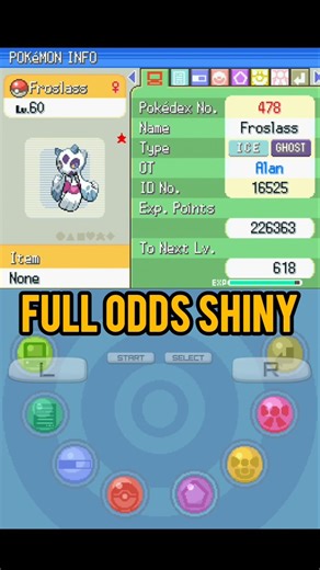 Rare Shinies in Pokémon Platinum ✨ #pokemon #pokemonshorts #shinypokemon