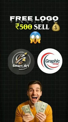 AI Website Se FREE Logo Banao Aur ₹500 Mein Becho 💰📈
