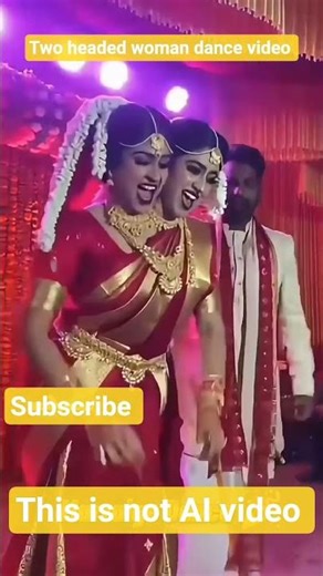 two headed woman dance video #comedymove #comedyfilms #funnycomedy #cricketlover #funny #ramadan