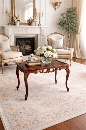 Antique Early 1900's Victorian Book-matched Mahogany Wood Carved Coffee Table - Etsy