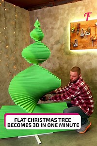 100K views · 376 reactions | A 3D wooden Christmas tree like no other | Fabiosa Hearty | Facebook