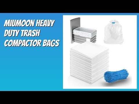 REVIEW (2026): Miumoon Heavy Duty Trash Compactor Bags. Features