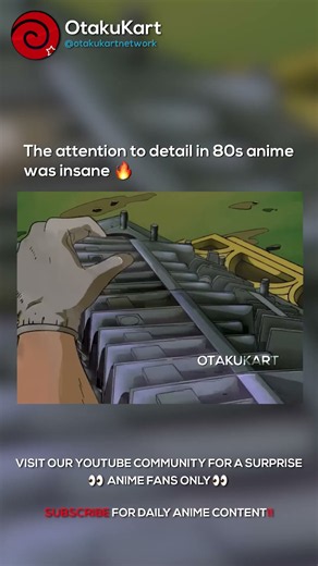 The attention to detail in 80s anime was insane 🔥 #cartoon #shorts