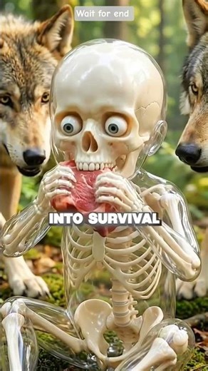 What If You Were Raised by Wolves Your Entire Life? 🐺 #shorts #helthtips #wolves