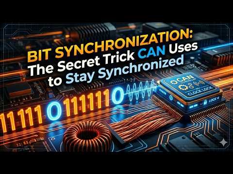 Bit synchronization: The Secret Trick CAN Uses to Stay Synchronized