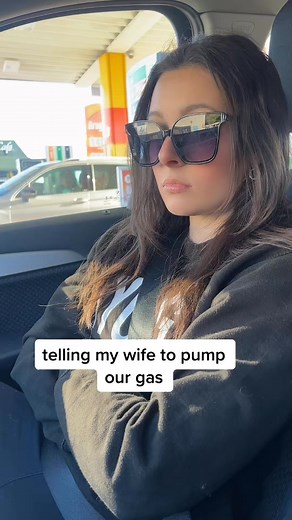 apparently jersey girls rly dont pump gas… #prank #funny #gas #passengerprincess #jokes #couple | Christina Jakob