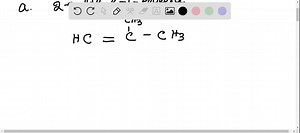 Draw the condensed structural formula for each of the following compounds: (a) 2-methyl-1-propene (b) 3,3-dimethyl-1-butyne | Numerade