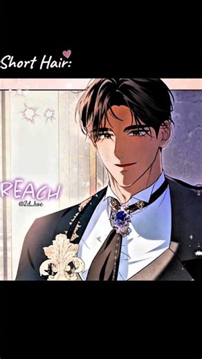 Long hair vs short hair #manhwa #manhwareccomendation #webtoon #editfavmanhwa