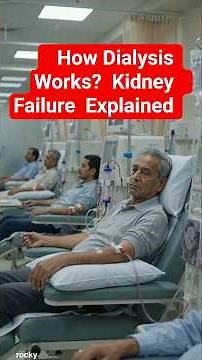 How Dialysis Works? | Kidney Failure Explained | Dialysis Machine Explained#science #medical