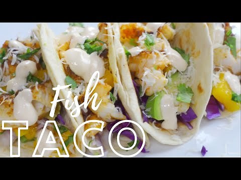 Fish Taco | How to make easy cod fish taco dinner? | MEAL Official Now