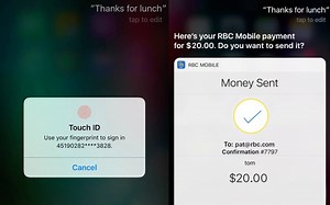 RBC iOS app update adds pay-by-voice commands to Apple's Siri | AppleInsider