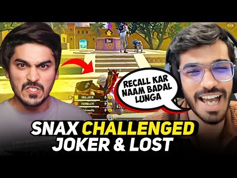Snax CHALLENGED Joker & Lost😂 FUNNY HIGHLIGHT!🤣
