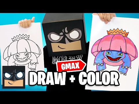 How To Draw GMAX Venusaur | Pokemon (Draw + Color)