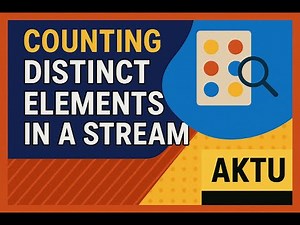 Data Analytics| Chapter:-3| Counting Distinct Elements in a Stream | Real-Time Big Data Tricks 🚀📉
