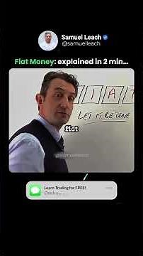 Why Your Money Has No Real Value 💵 (Fiat Explained Simply)