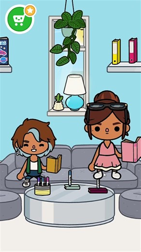 Toca Boca Library Ideas 📚✨ | Cozy Study Room Build | Toca Boca Life World #shorts #tocaboca