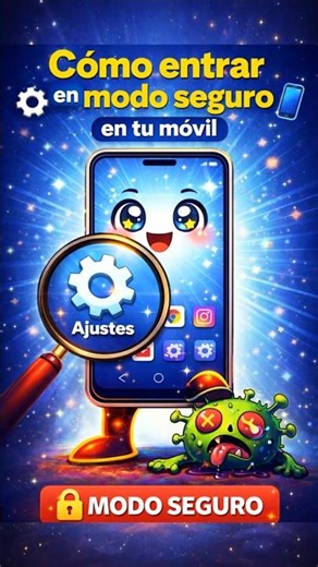 How to enter safe mode on your mobile phone STEP BY STEP ⚙️📱