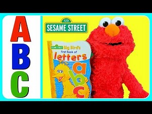 Learn ABC Alphabet with Sesame Street Elmo! Preschool, Toddler, Babies, Kindergarten Learning Video